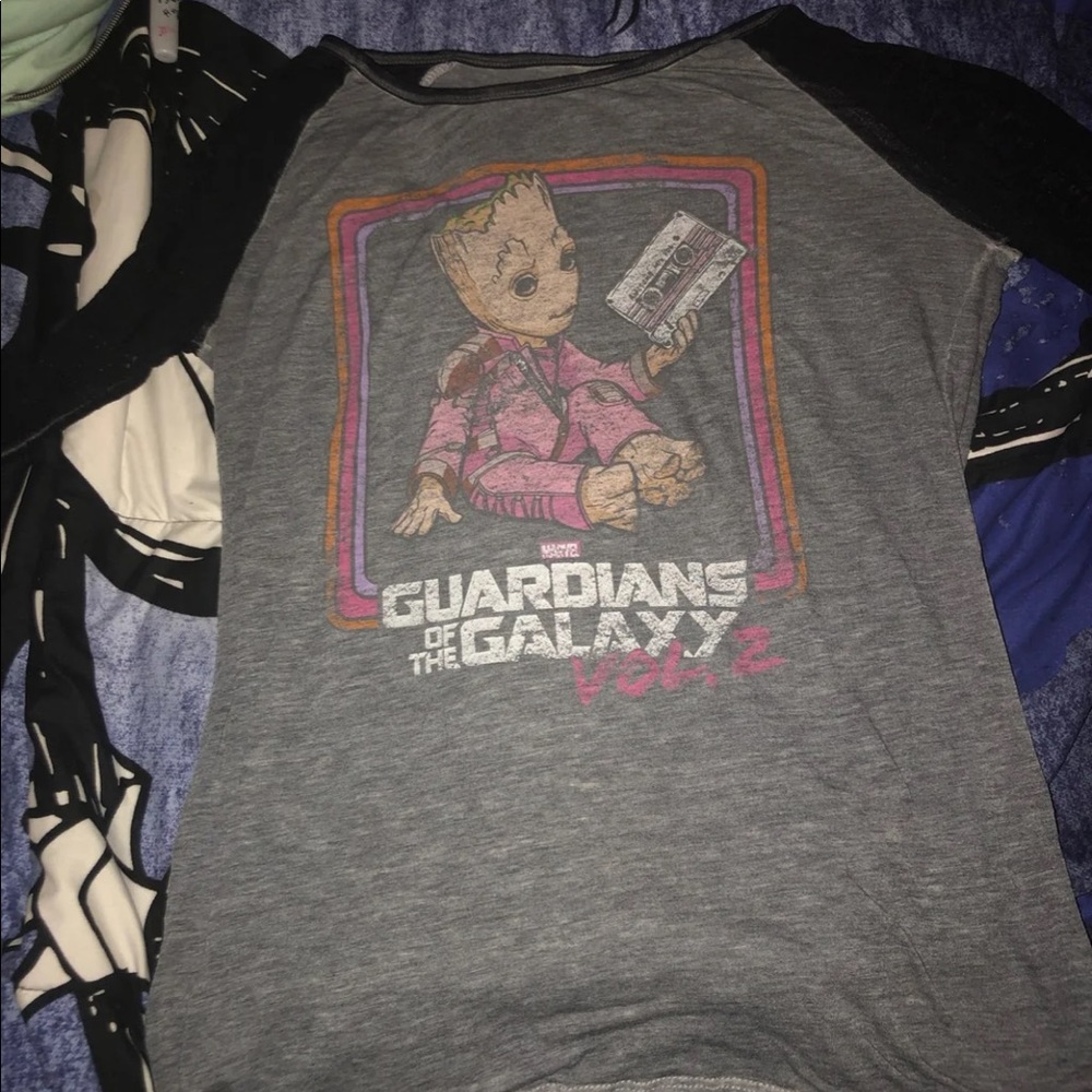 Baby Groot Baseball Tee